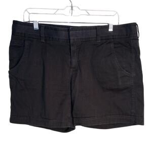 Athleta 6" Flint Gray Shorts 14